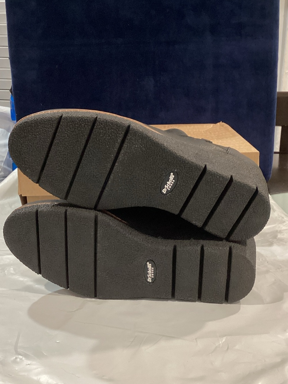 Dr. Scholl’s Been There Black Wedge Ankle Booties Women’s 7.5 M NIB - Picture 7 of 7